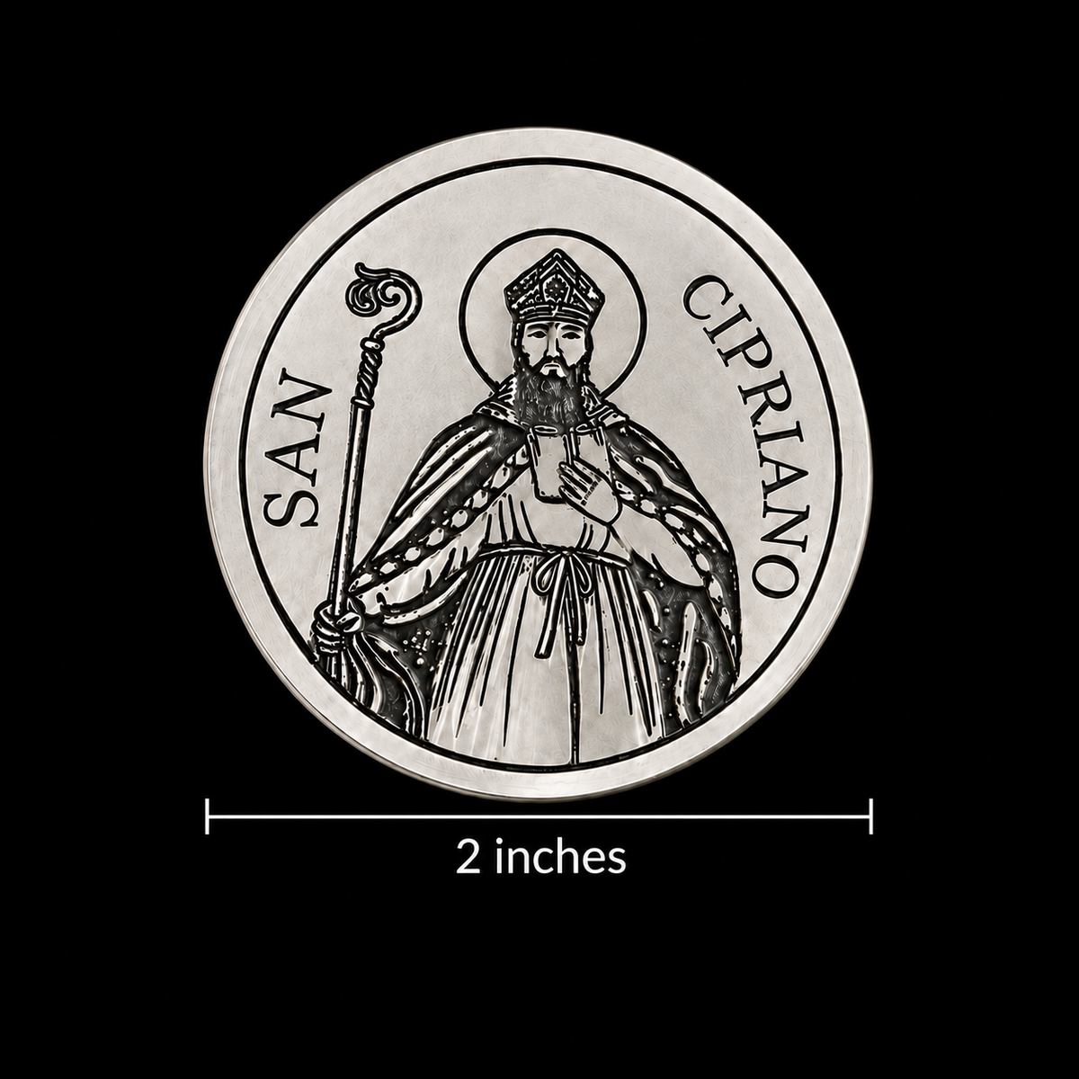 Moneda de San Cipriano Plata 925