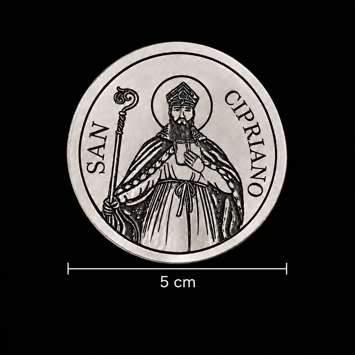 Moneda de San Cipriano Plata 925