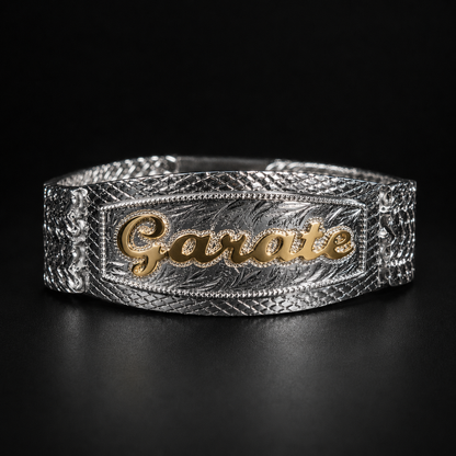 Esclava 4 Hilos Petatillo Plata 925