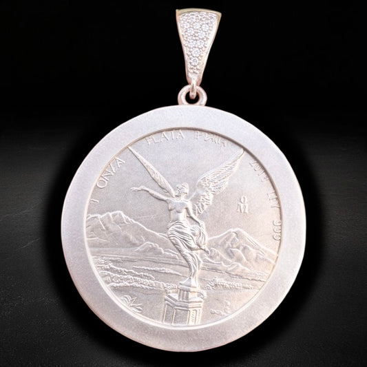 Dije Bisel Centenario Liso Plata 925