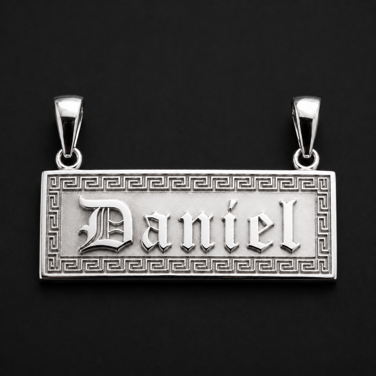 Dije Nombre Personalizado Greco Plata 925 Plata 925 mexicana - MEXA Jewelry