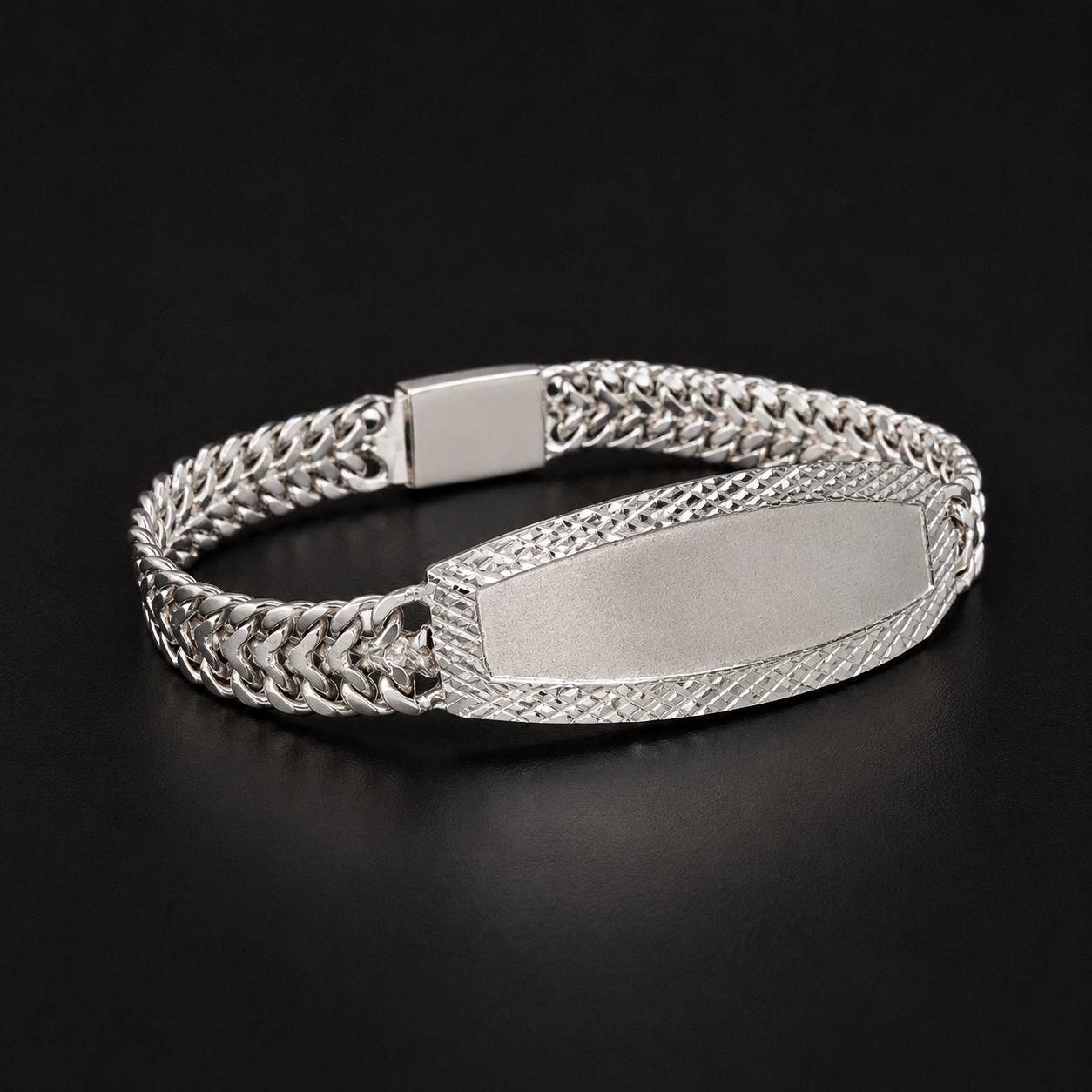 Esclava 2 Hilos Petatillo Infantil Plata 925