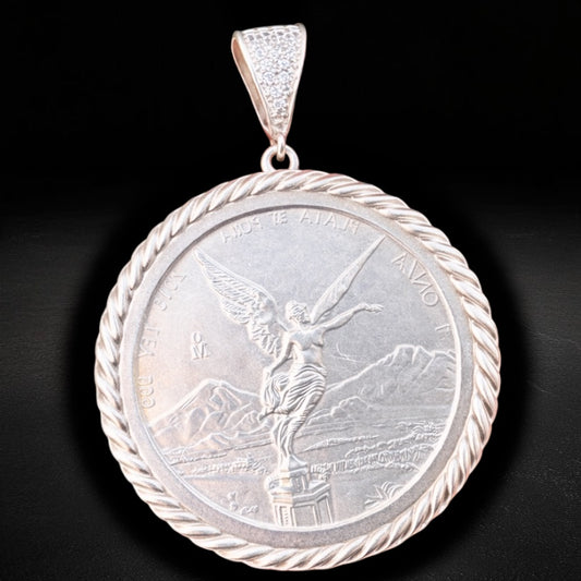 Dije Bisel Centenario Torsal Plata 925