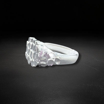 Nugget Ring in 925 Sterling Silver