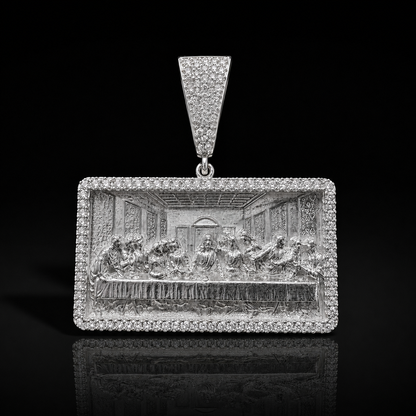 Pendant Last Supper 925 Sterling Silver