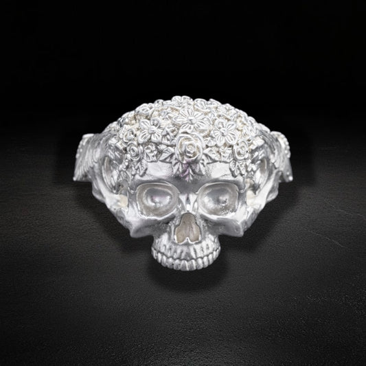 Anillo Calavera Catrina Plata 925