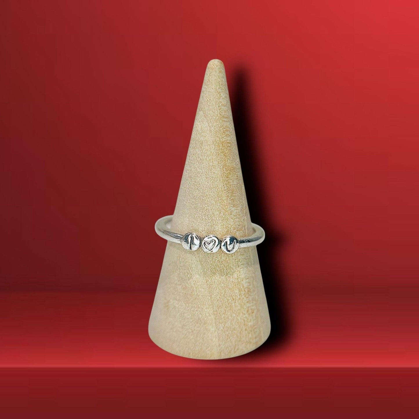 Anillo ILOVEYOU 925 Plata Mexicana