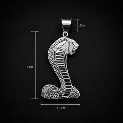 Dije Cobra Shelby Plata 925 Plata 925 mexicana - MEXA Jewelry