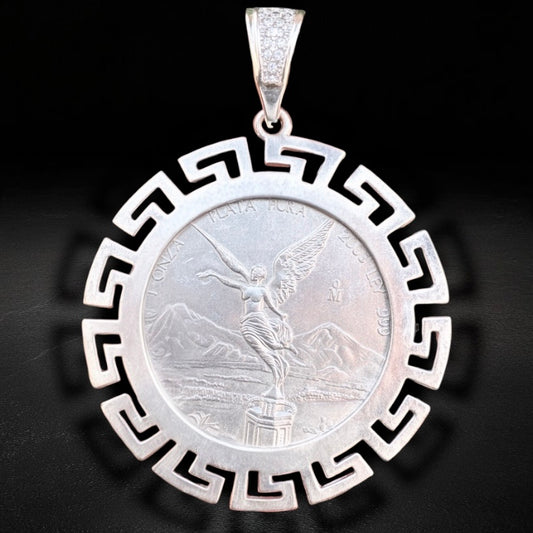 Dije Bisel Centenario Greco Plata 925