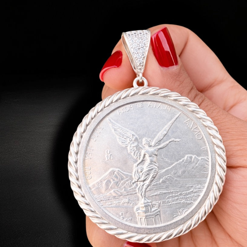 Dije Bisel Centenario Torsal Plata 925