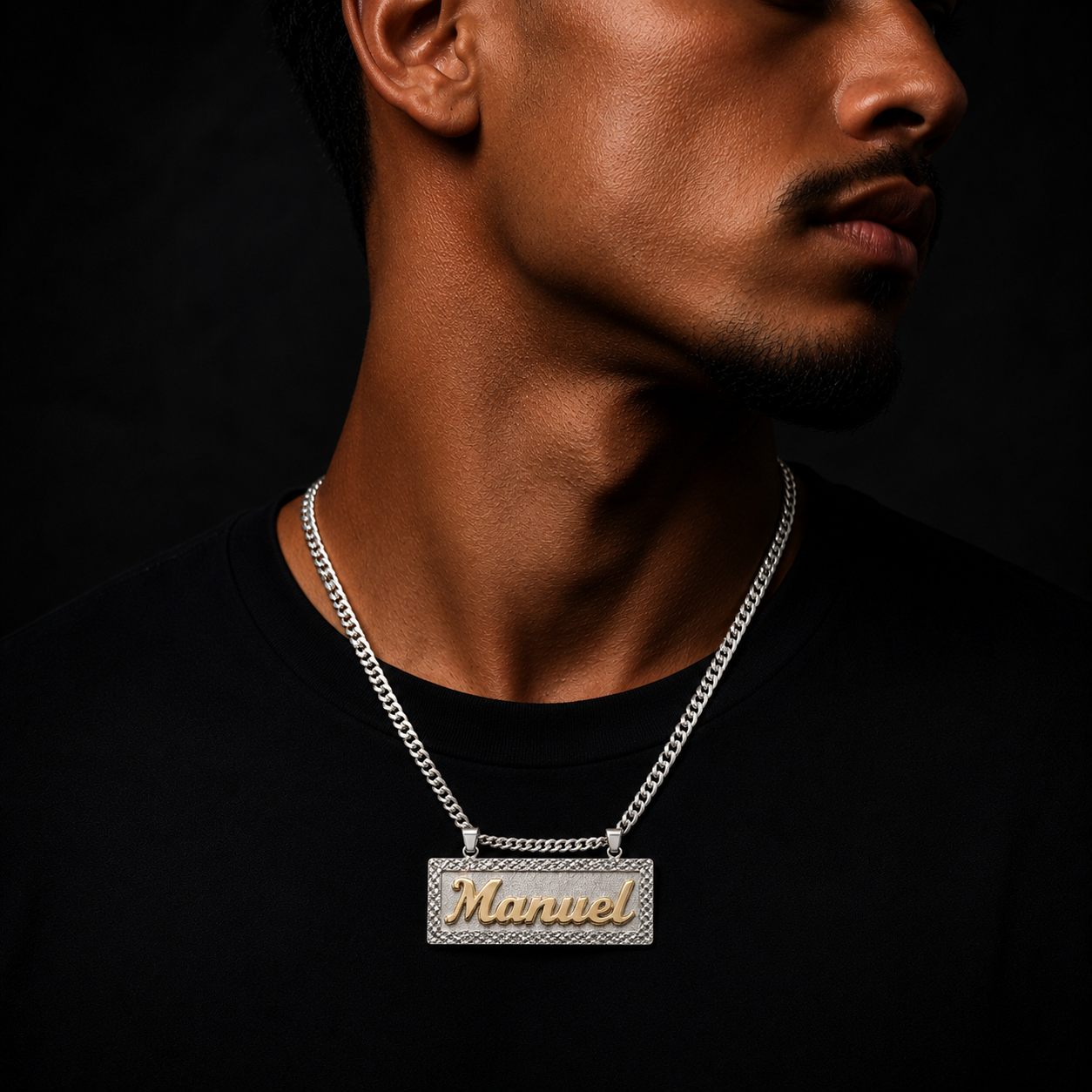 Dije Nombre Personalizado Cursiva Plata 925 Plata 925 mexicana - MEXA Jewelry