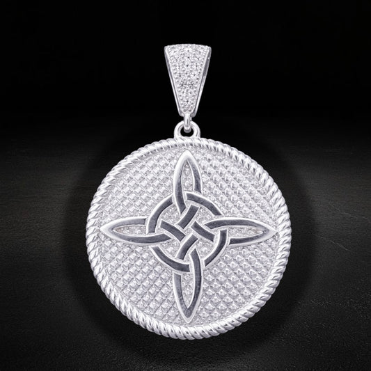 Dije Nudo de Bruja Plata 925