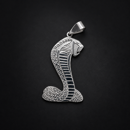 Dije Cobra Shelby Plata 925 Plata 925 mexicana - MEXA Jewelry
