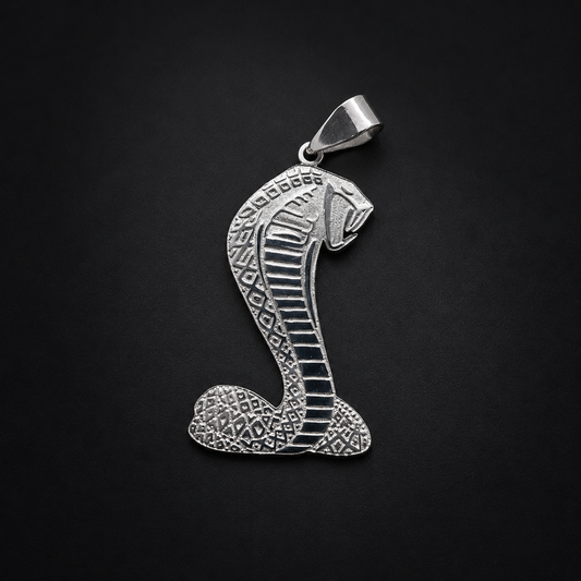 Dije Cobra Shelby Plata 925 Plata 925 mexicana - MEXA Jewelry