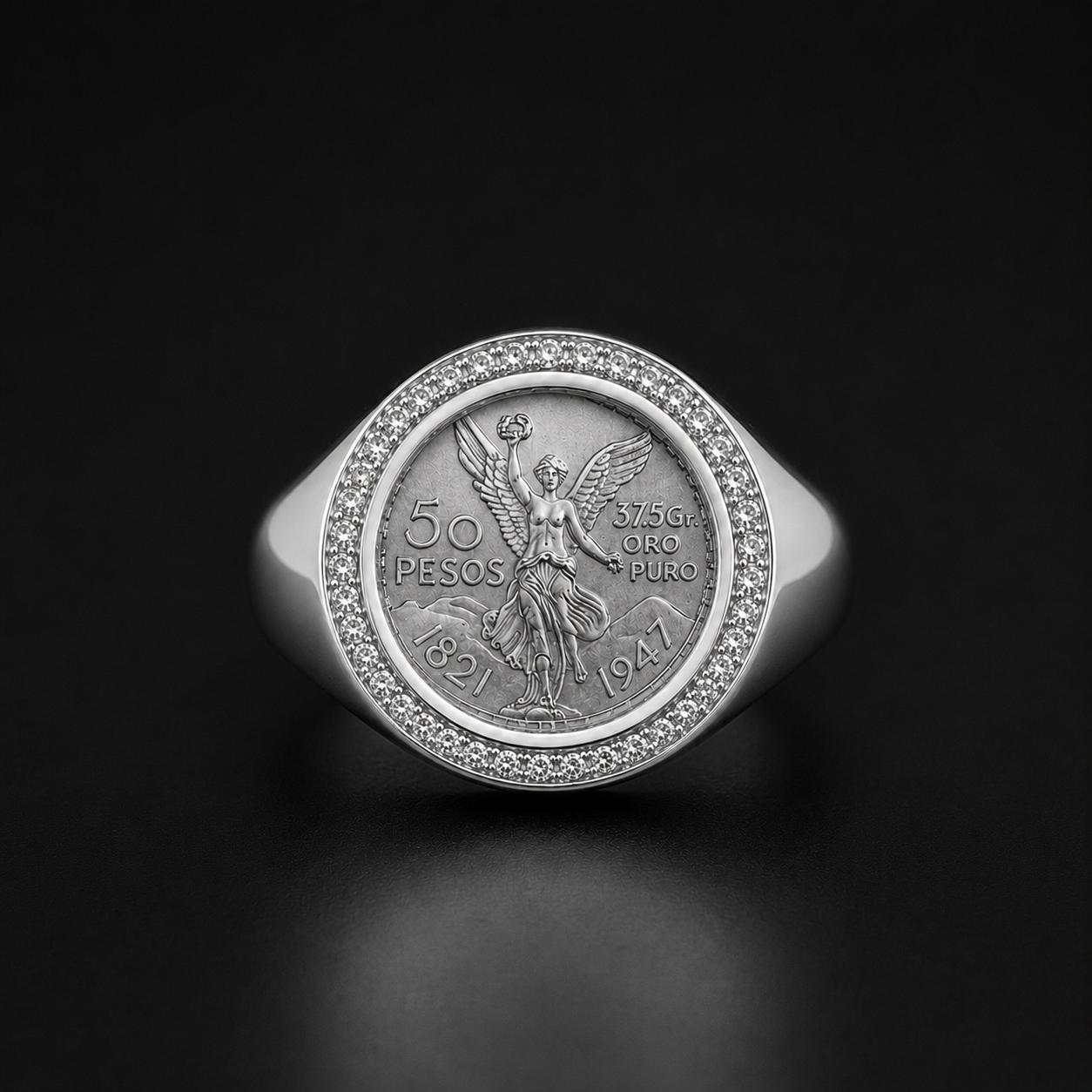 Anillo Centenario CZ Plata 925