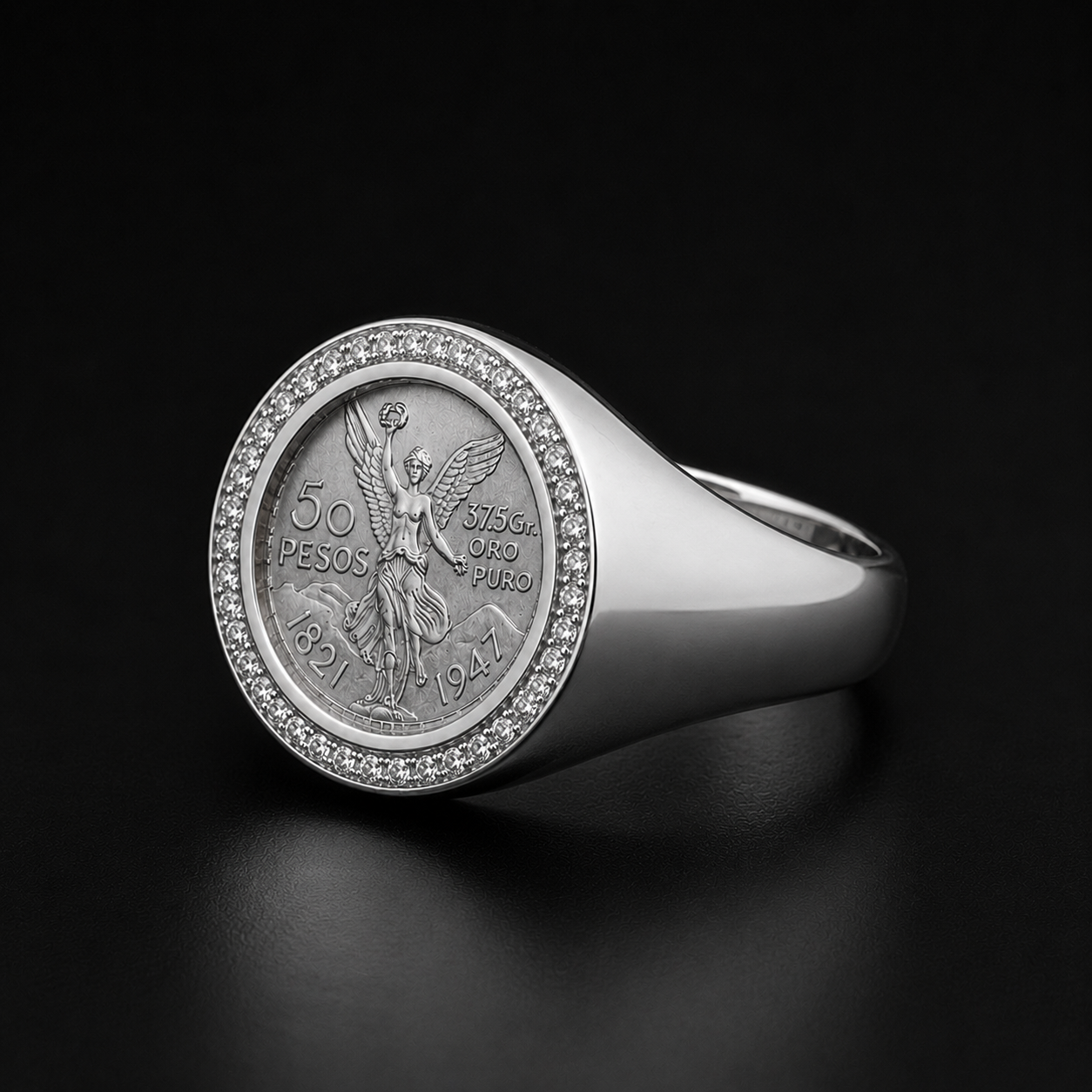 Anillo Centenario CZ Plata 925
