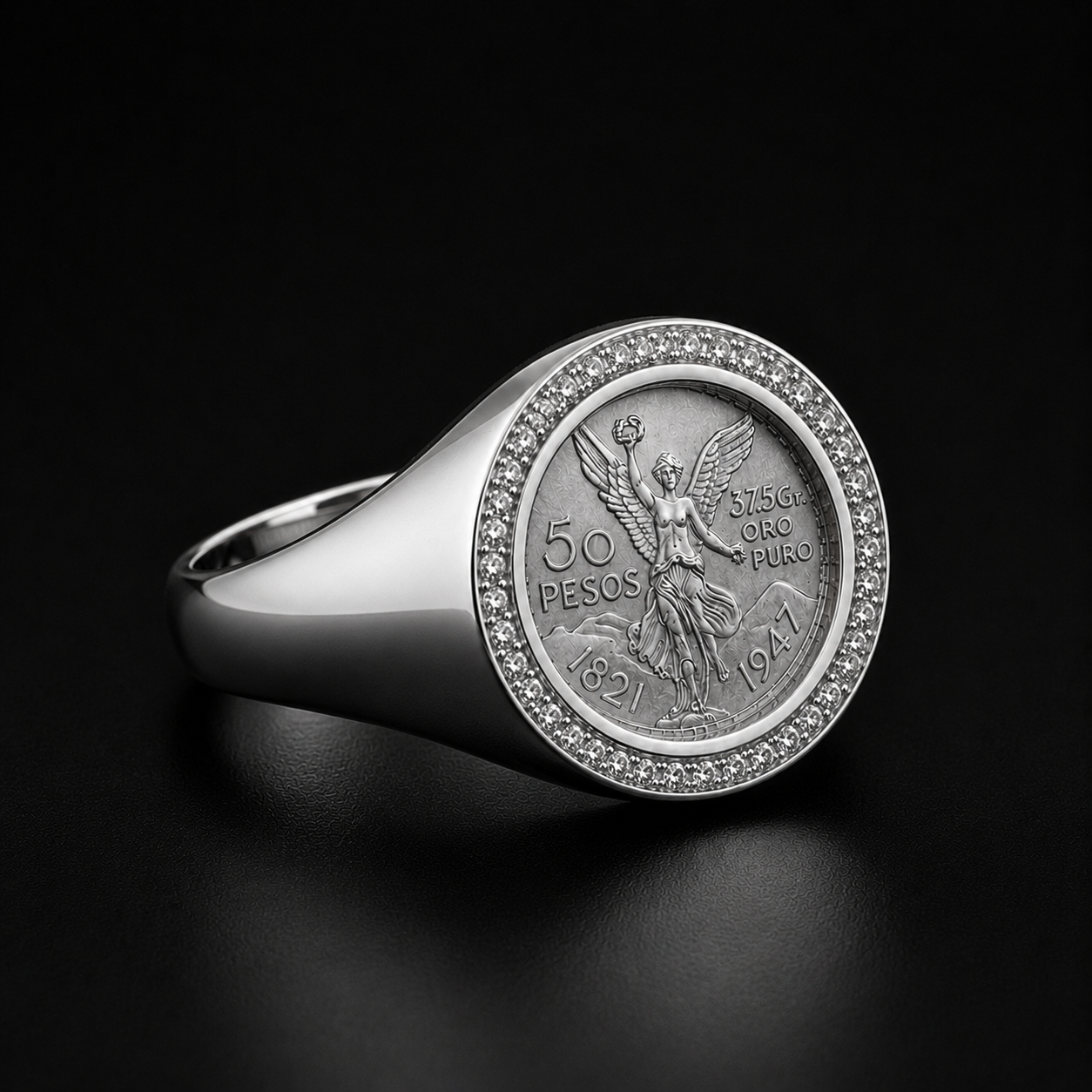Anillo Centenario CZ Plata 925