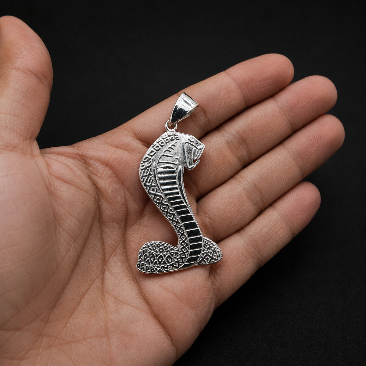Dije Cobra Shelby Plata 925 Plata 925 mexicana - MEXA Jewelry