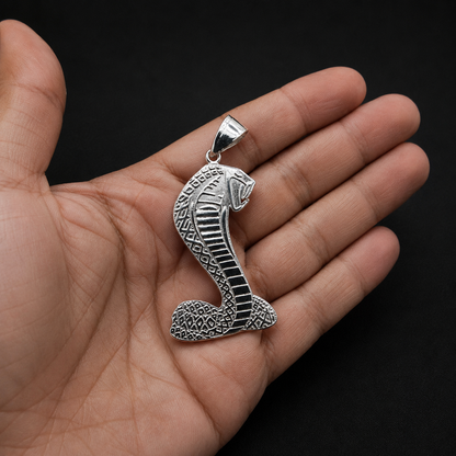 Dije Cobra Shelby Plata 925 Plata 925 mexicana - MEXA Jewelry