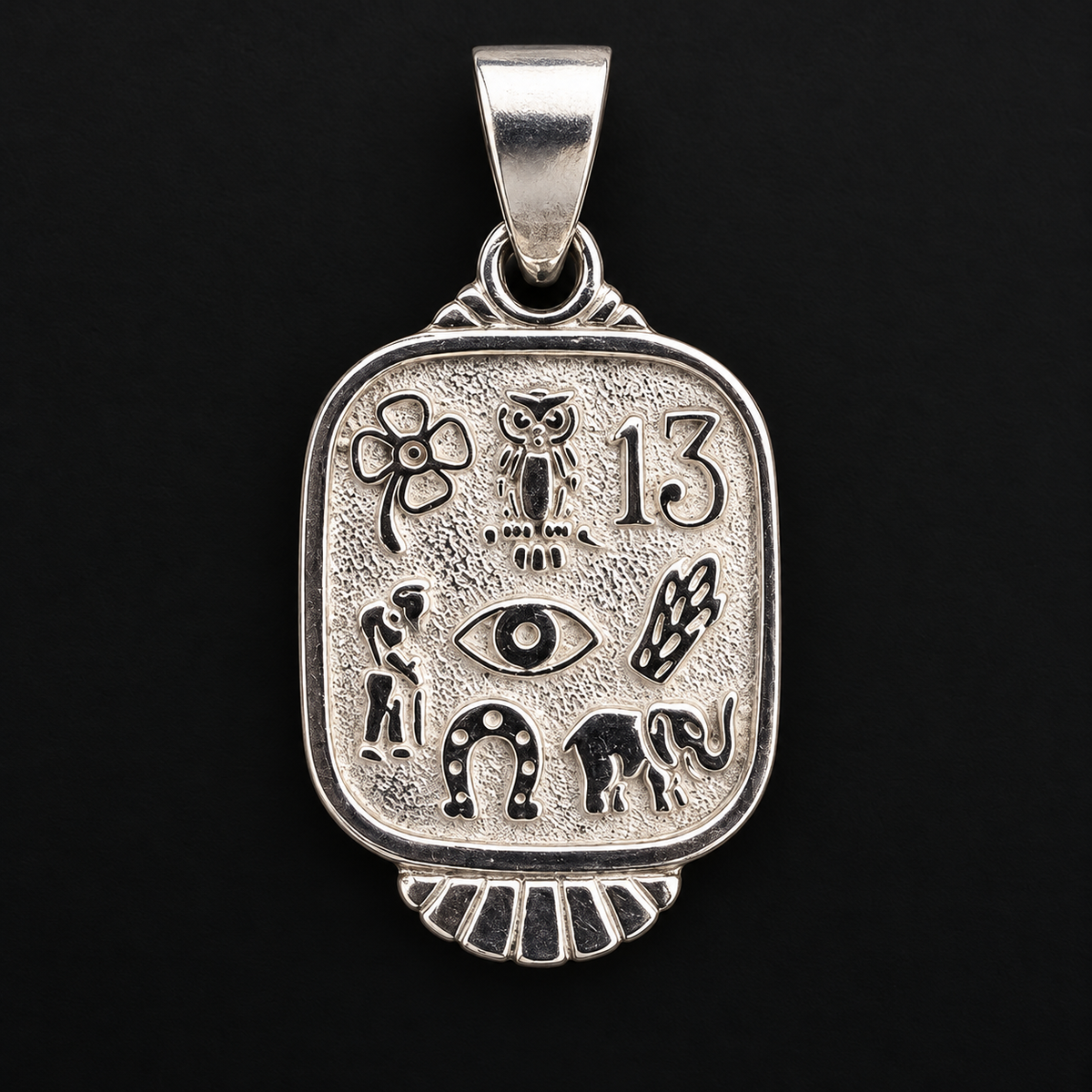 Dije de la Buena Suerte Plata 925