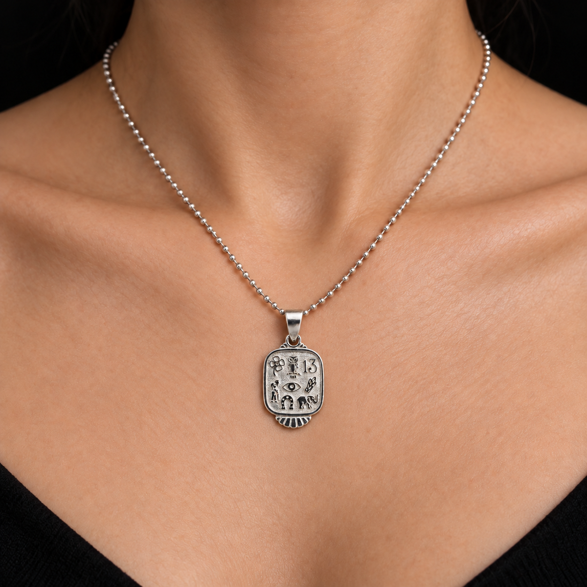 Dije de la Buena Suerte Plata 925