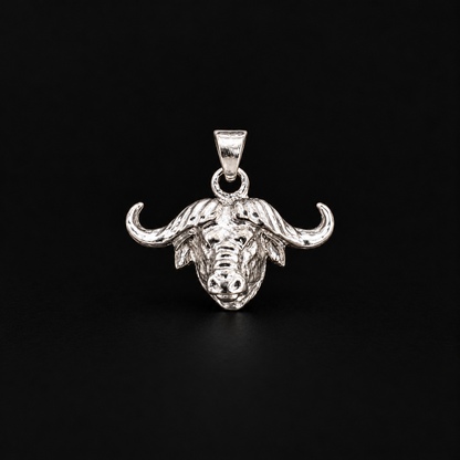 Dije Búfalo en Plata 925