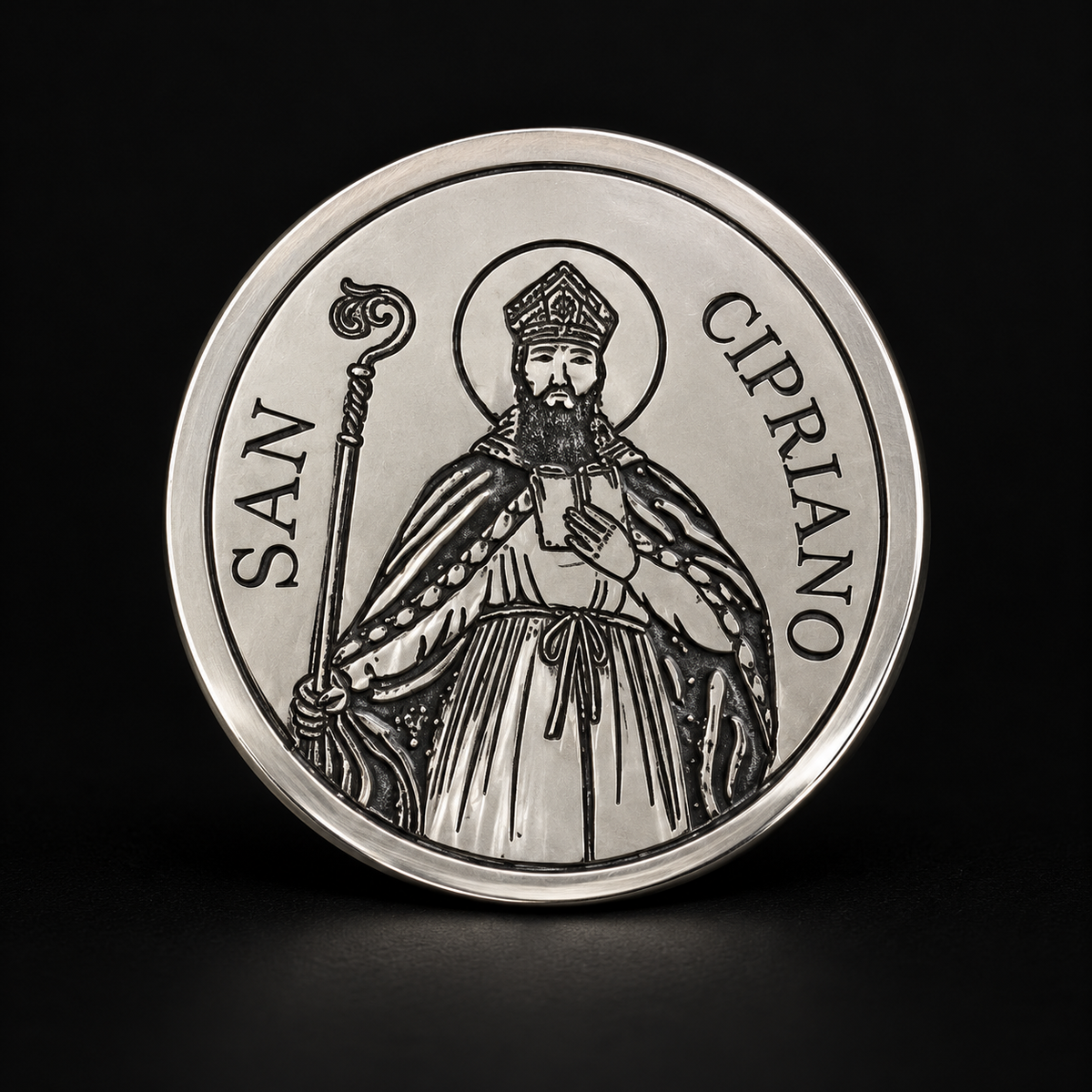 Moneda de San Cipriano Plata 925