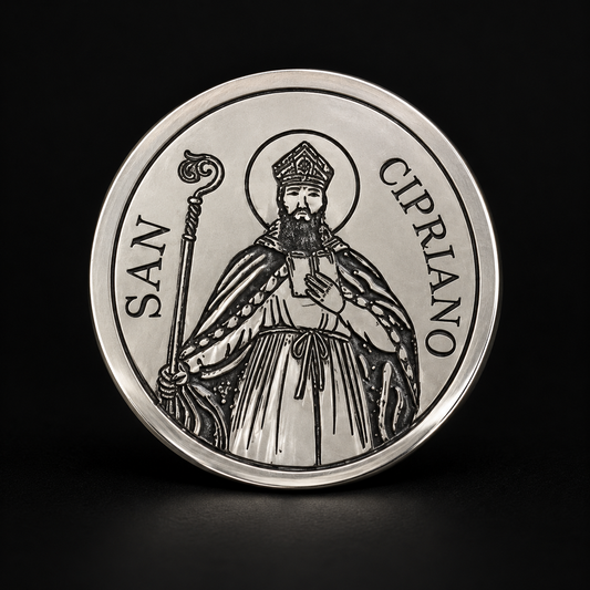Moneda de San Cipriano Plata 925