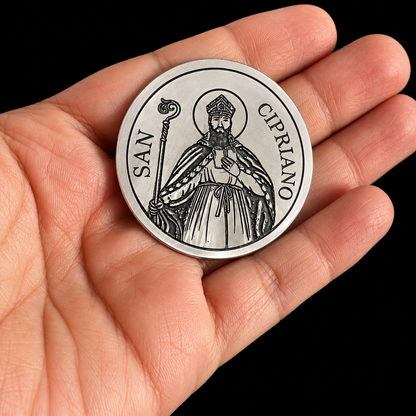 Moneda de San Cipriano Plata 925