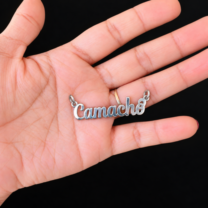 Custom Name Necklace Cursive 925 Silver