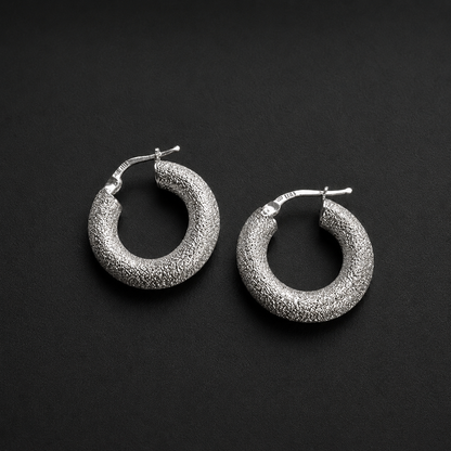 Arracadas Diamantadas Plata 925
