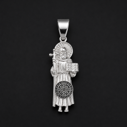 Dije San Benito Bulto Plata 925