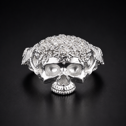 Anillo Calavera Catrina Plata 925