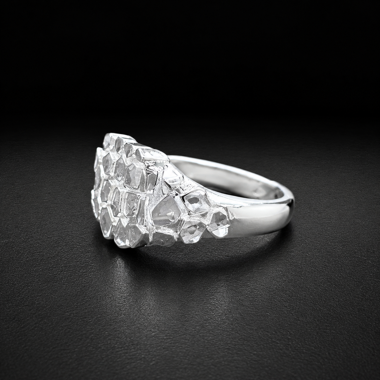 Anillo Nugget Plata 925