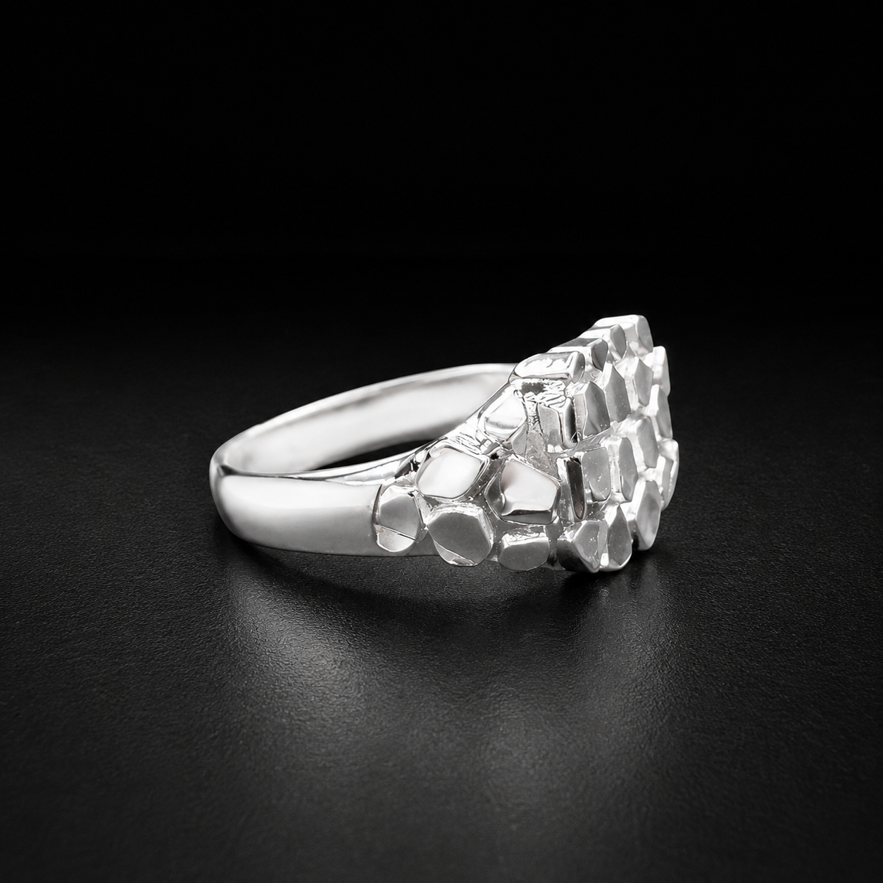 Anillo Nugget Plata 925