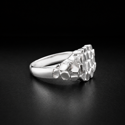 Anillo Nugget Plata 925