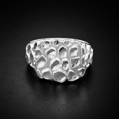 Anillo Nugget Plata 925