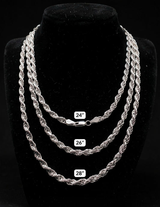 Cadena Torsal 5mm Plata 925 Plata 925 mexicana - MEXA Jewelry