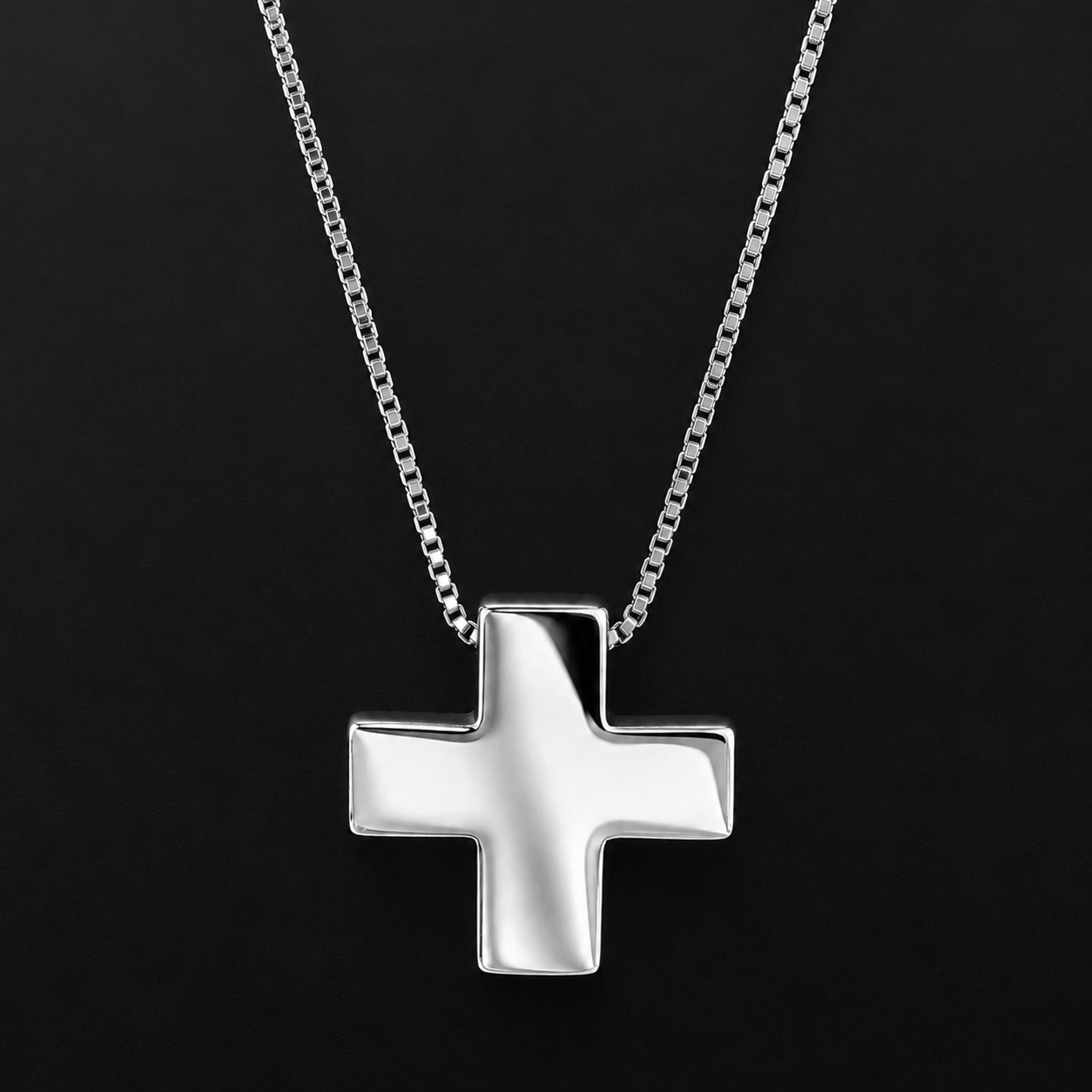 Collar Cruz Plata 925