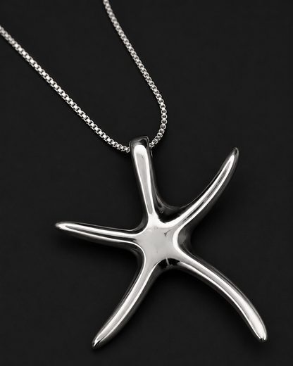 Starfish Necklace 925 Sterling Silver