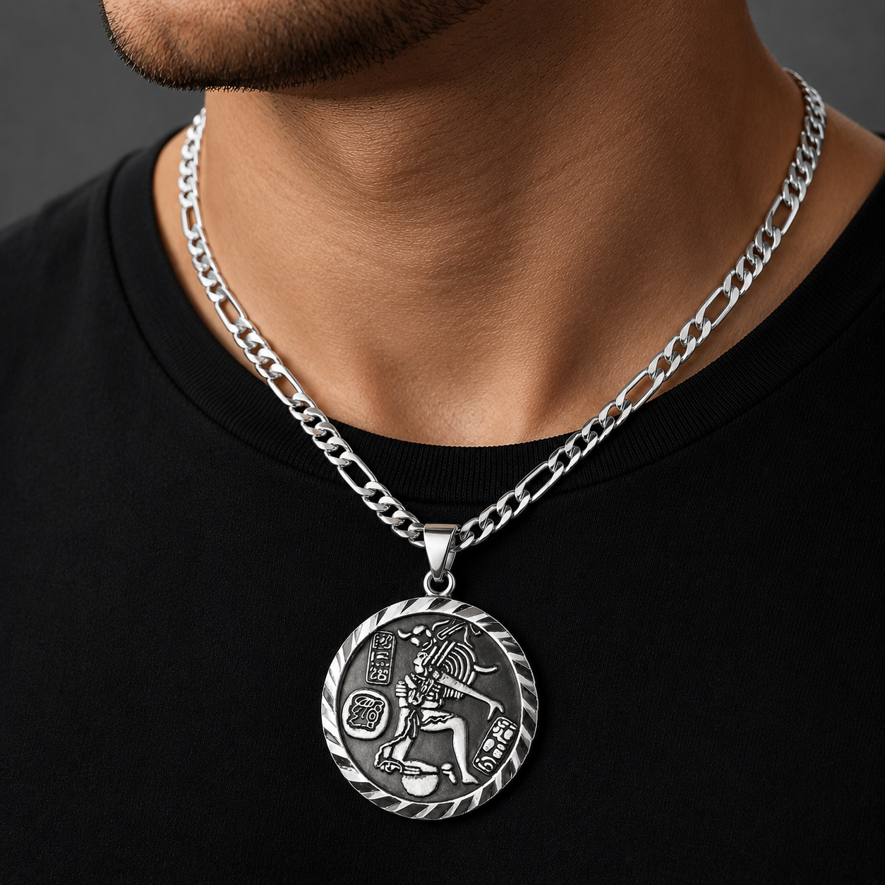 Dije Azteca Plata 925