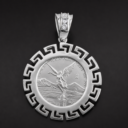 Dije Bisel Centenario Greco Plata 925