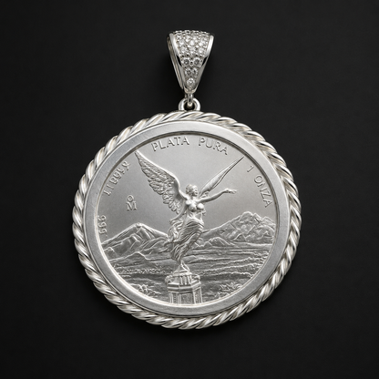 Dije Bisel Centenario Torsal Plata 925
