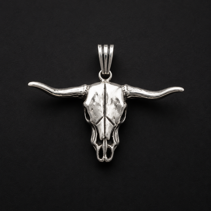 Dije Cabeza de Toro Plata 925