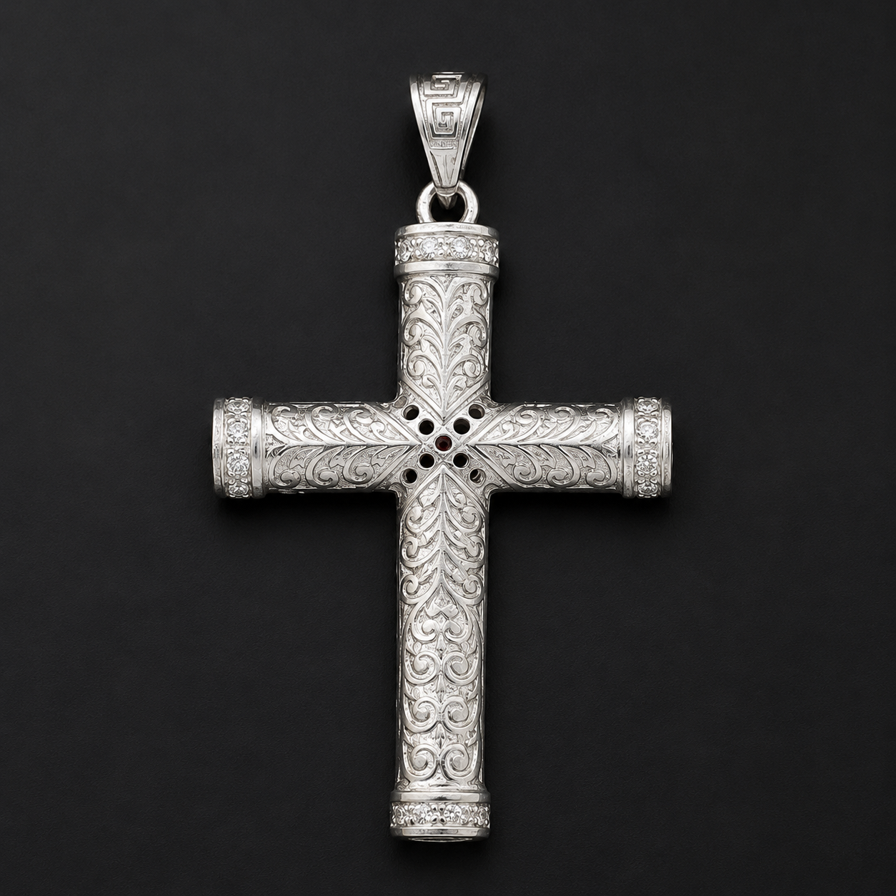 Dije Cruz Filigrana Plata 925
