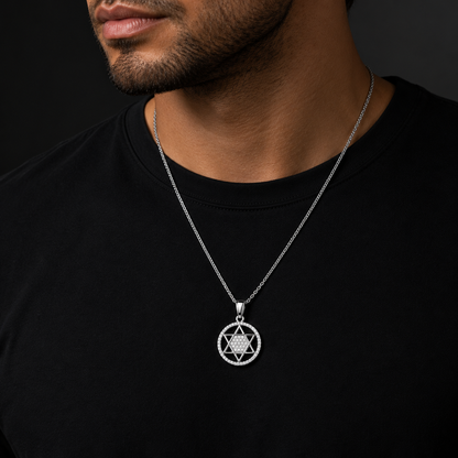 Dije Estrella de David Plata 925