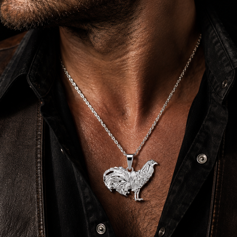 Gallo Plata 925 Necklace