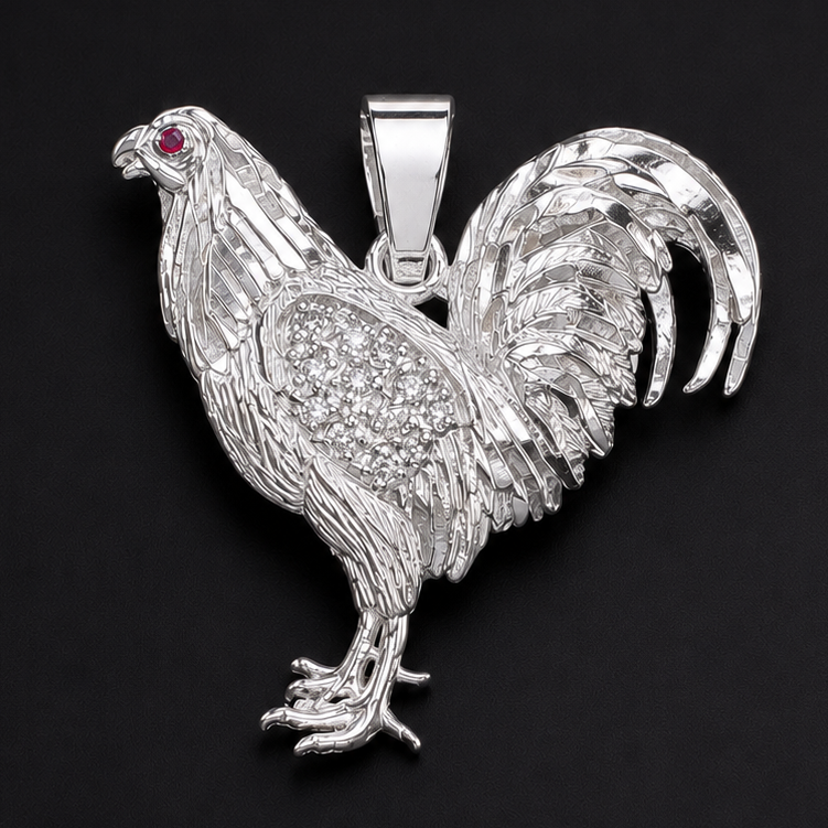 Gallo Plata 925 Necklace