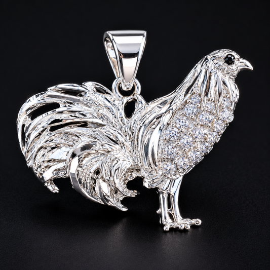 Gallo Plata 925 Necklace