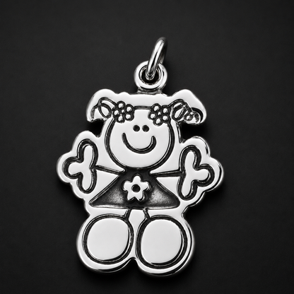 Dije Niña Plata 925